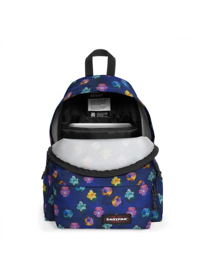 EASTPAK Day Pak'R Medium Backpack With Bottle Holder & Laptop Sleeve - Flowerblur Navy - Image 3