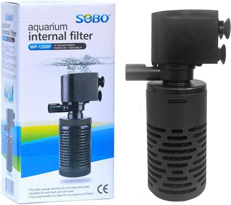 Meridian SOBO Amory Aquarium Internal Filter WP-1200 F Corner (Mechanical Filtration for Salt Water and Fresh) - CT - Image 5