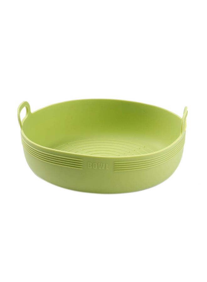 Daily Use Kitchen Utensils/baking Tray/baking Tray Oven Safe Non-stick Coating Easy Cleaning Baking Sheet-Specifications:Round Green - Image 1