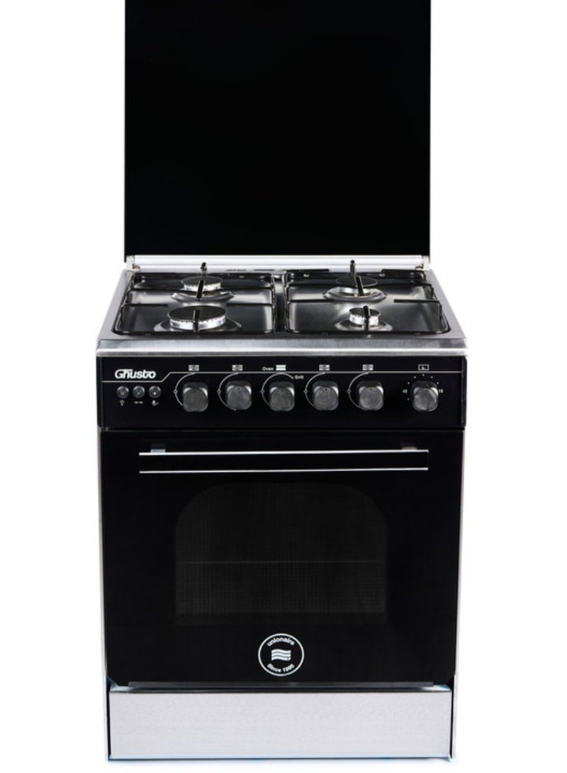 UNIONAIRE Gas Union Air 4 Burner Gas Cooker 55*55cm Full Stainless Steel C55SV-GP-427-SO - Image 1