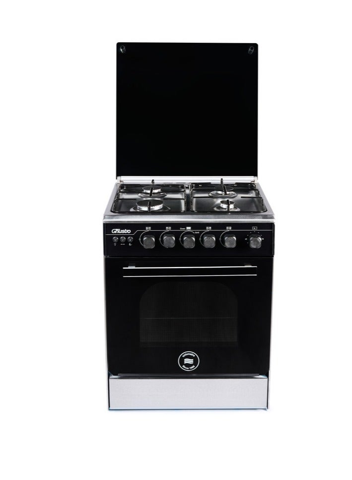 UNIONAIRE Gas Union Air 4 Burner Gas Cooker 55*55cm Full Stainless Steel C55SV-GP-427-SO - Image 2