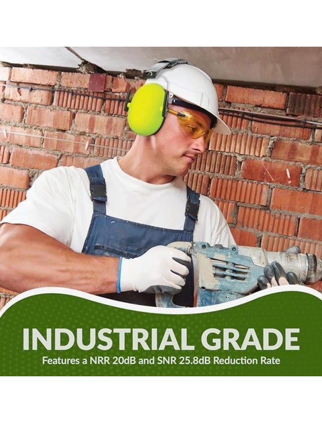 Noise Isolating Earbuds, Foldable Design, Effective Noise Reduction Up to 35dB, Comfortable and Lightweight, Ideal for Work, Shooting, Industry