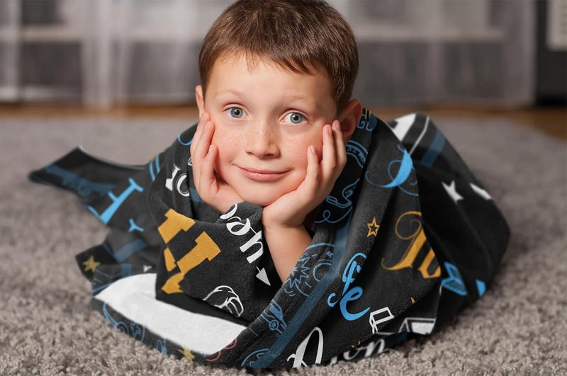 DURELO 11 Year Old Boy Gifts, 11 Year Old Boy Birthday Gift, Happy 11th Birthday Boys Blanket, Best & Coolest Gifts for Eleven Year-Old Boys Soft Throw Blanket 60x50in - Image 2