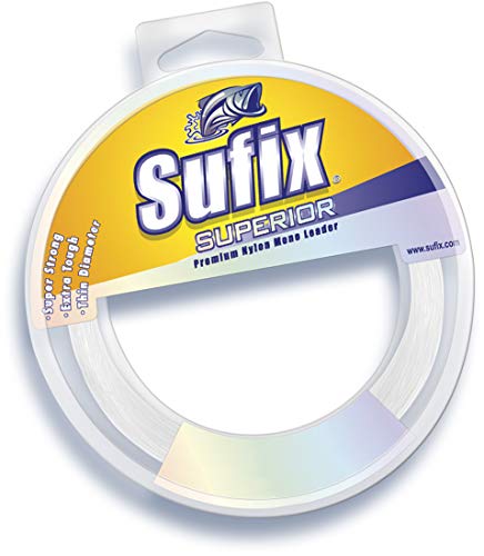 Sufix Superior Leader 110-Yards Leader Wheel Fishing Line (Clear, 100-Pound) - Image 1