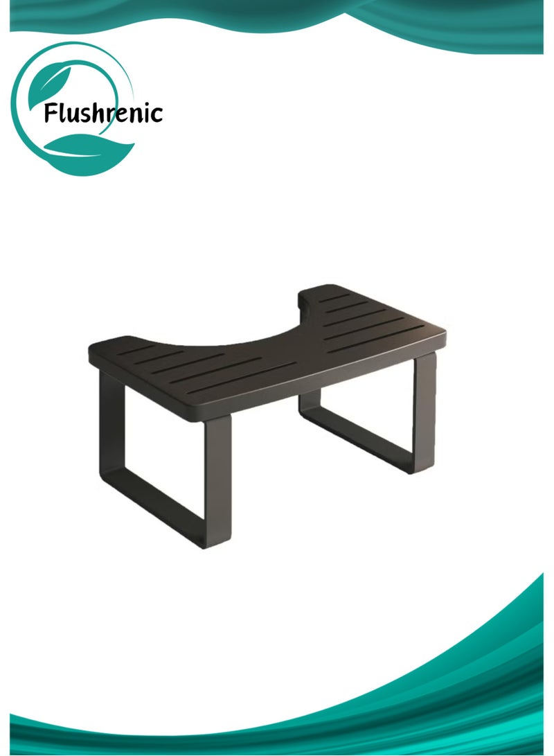 فلوشرينيك قائمة المنتجات ذات الصلة Squating Potty للبالغين,Squat Stool Potty للأطفال,مقعد Poop غير المنزلق للحمام, مرحاض محمول خطوة القدم, مرحاض خطوة المقعد Squat (أسود) - Image 1