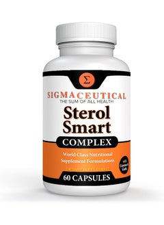 SIGMACEUTICAL Cholesterol Lowering Product - Triglyceride Lowering Supplement - Cholesterol Lowering Supplement - Lower Triglycerides Supplement - Lower Cholesterol Supplement - 60 Capsules  - Image 1