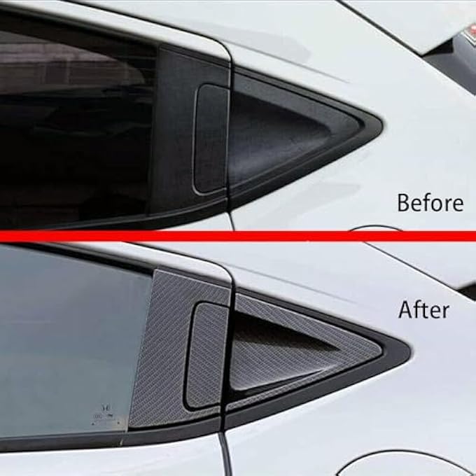 ريحني ملصق غطاء لوحة الغطاء بنمط ألياف الكربون متوافق مع ملحقات هوندا HRV 2022 2021 2016 2017 2018 2019 و2020 Vezel - Image 3