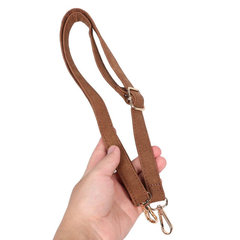 1 Set Diy Pu Leather Bag Craft Kit: With Purse Handles Knitting Crochet Base Board Adjustable Shoulder Straps For Handmade Crossbody Bags - Image 2
