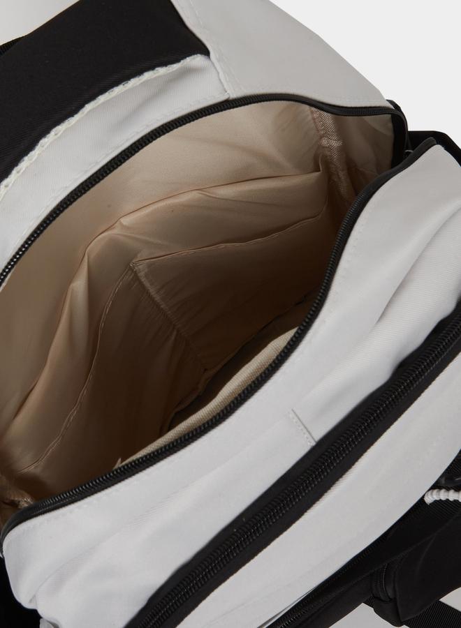 Styli Color Block Backpack with Mini Purse - Image 5