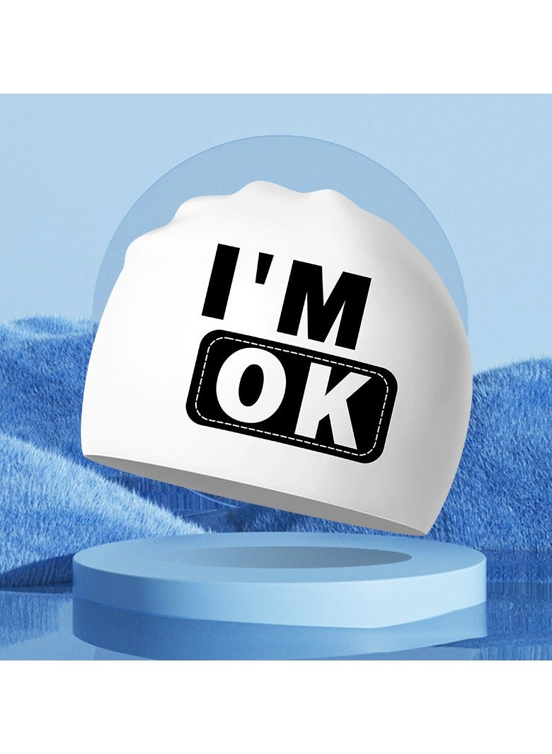 Nariele New High Stretch Adult Swimming Cap - Image 1