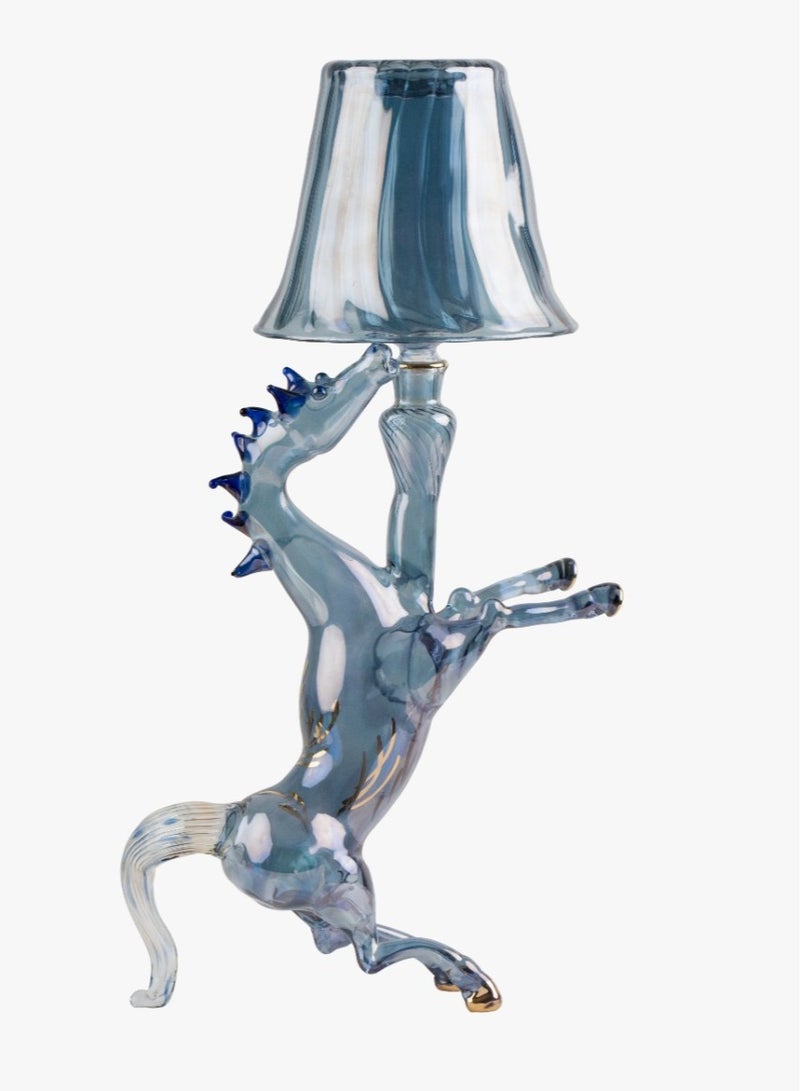 Roza lighting Blue Horse Table Lamp - Image 1