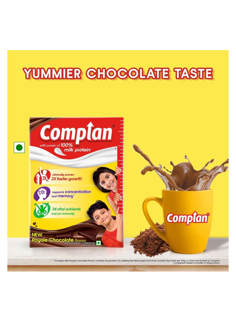 Complan Nutrition and Health Drink Royale Chocolate 750g, Refill - Image 2