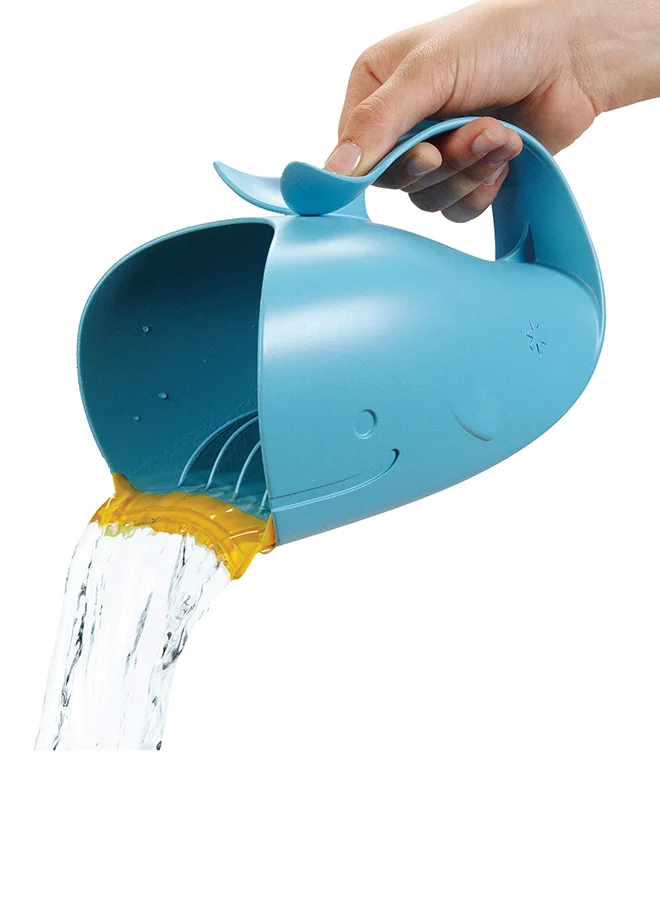سكيب هوب Moby Bath Rinse Cup Tear - Free Waterfall Rinser, Blue