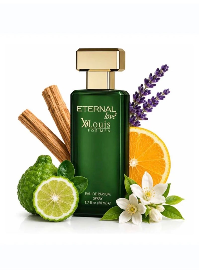 إتيرنال لاف عطر أو دو بارفان إترنال لوف إكس لويس للرجال 100 مل - Image 4