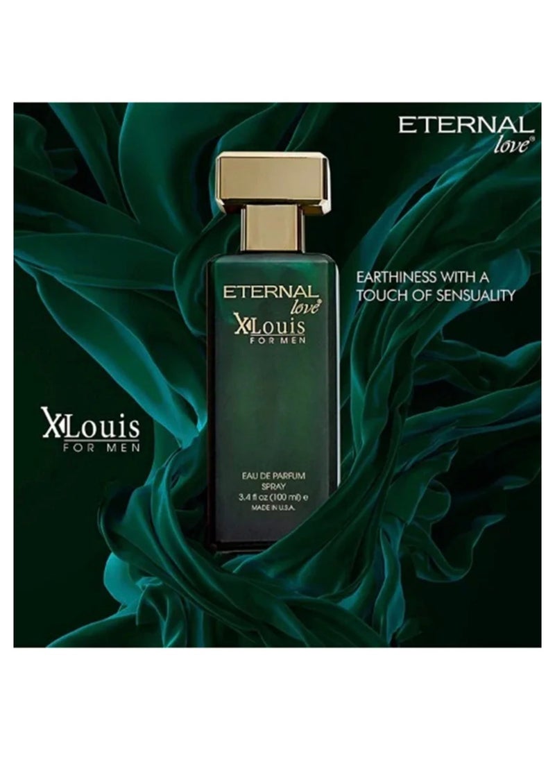 إتيرنال لاف عطر أو دو بارفان إترنال لوف إكس لويس للرجال 100 مل - Image 2