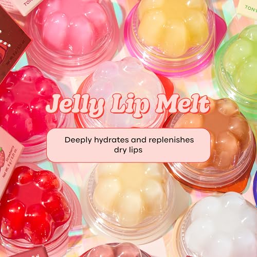 TONYMOLY Jelly Lip Melt – Watermelon Gloss, Moisturizing & Hydrating Korean Lip Balm, Nourishing Treatment, 0.31 oz - Image 3