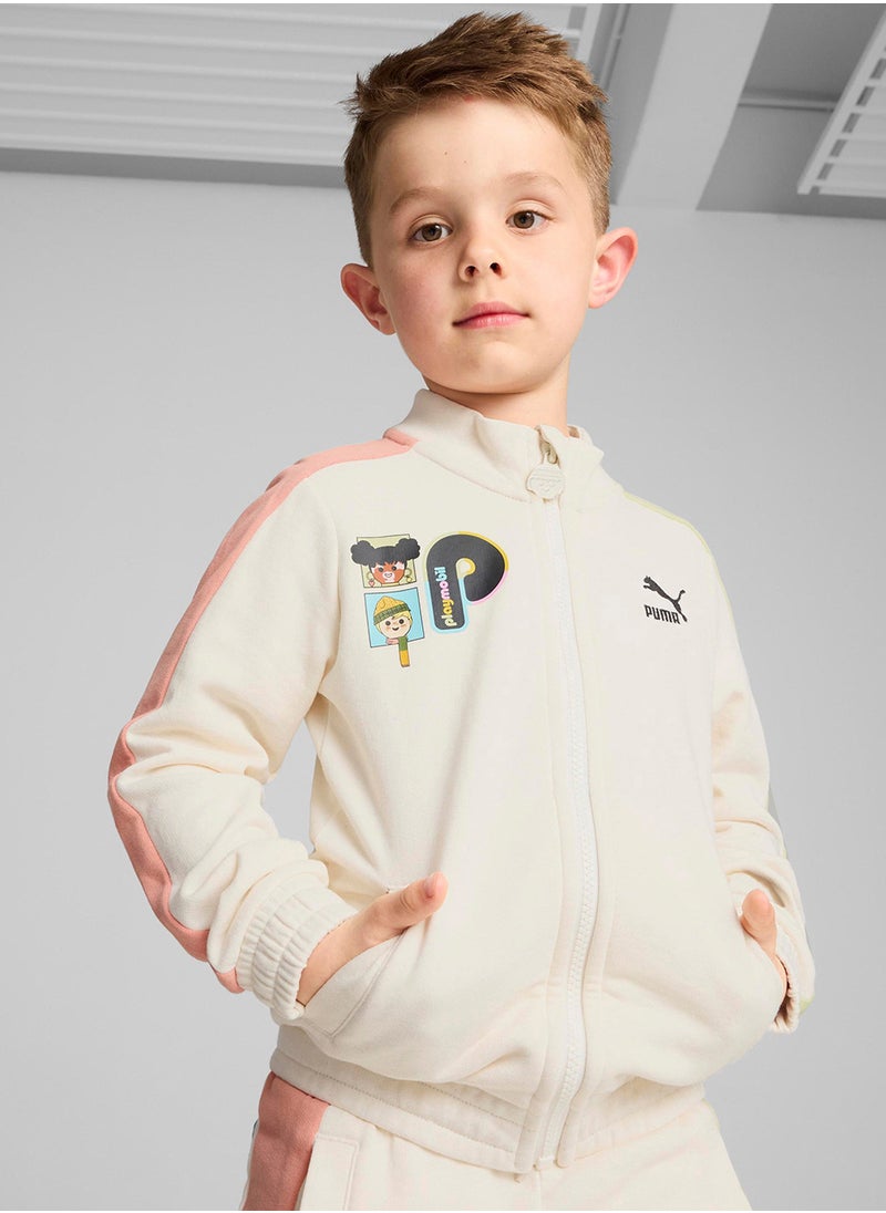 PUMA Kids Playmobil T7 Track Jacket  - Image 1
