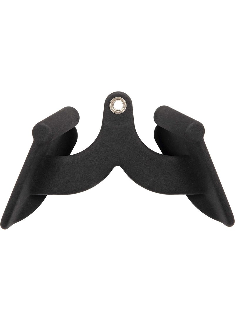 بالانس فورم مجموعة ملحقات جهاز الكابل من BalanceFrom، طقم 5 قطع لتمارين العضلات، مقبض V دوّار، حبل ترايسبس، قضيب دوّار مستقيم، قضيب على شكل V، ملحقات قوية لجهاز الجيم المنزلي والتجاري - Image 3