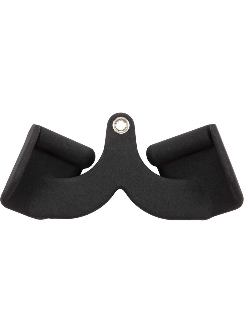 بالانس فورم مجموعة ملحقات جهاز الكابل من BalanceFrom، طقم 5 قطع لتمارين العضلات، مقبض V دوّار، حبل ترايسبس، قضيب دوّار مستقيم، قضيب على شكل V، ملحقات قوية لجهاز الجيم المنزلي والتجاري - Image 2