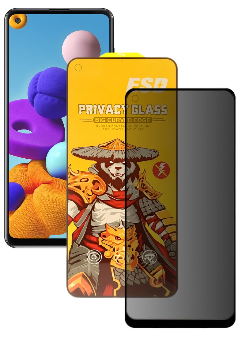 اي اس دي جودة عالية، واقي شاشة لهاتف سامسونج جالاكسي A21s - Image 1