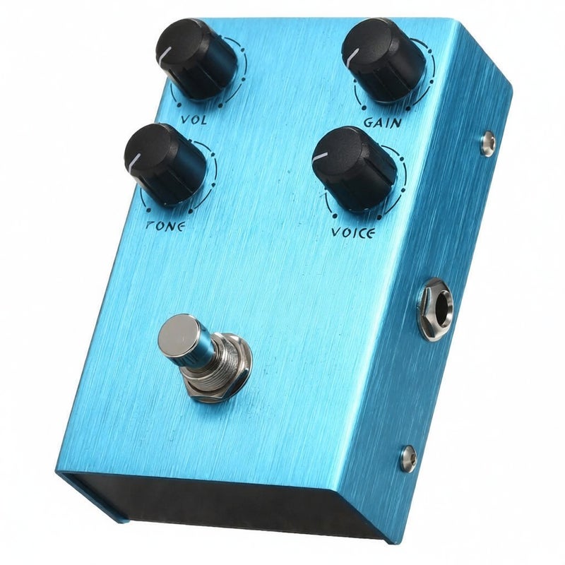 Overdrive Guitar Effect Pedal Speaker Overload Effect Processor Effector with Tone Gain Volume Voice Controls for Electric Guitar- TAICHI - Image 1