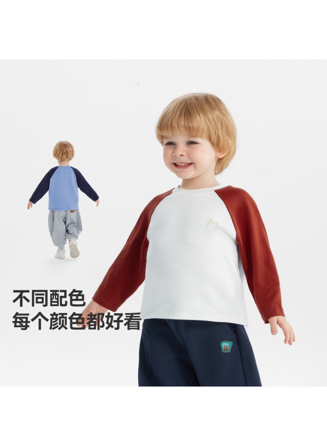 Boys' Base Layer Shirt Autumn Winter Style Baby Long Sleeve T-shirt Children's Chinese New Year Outfit Top Girls - Image 4
