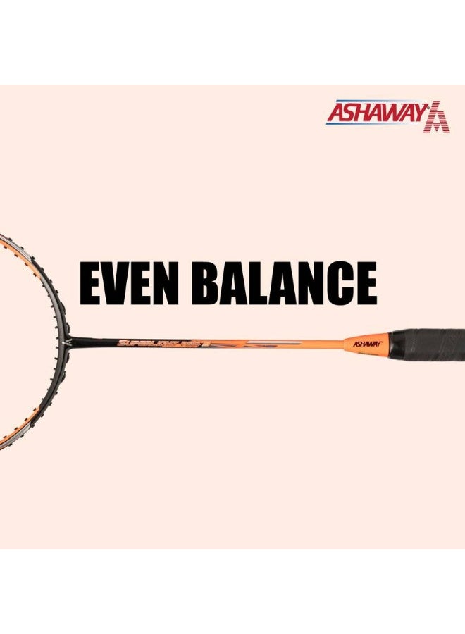 ASHAWAY ASHAWAY SUPER LIGHT PRO 9 Orange, Green Unstrung Badminton Racquet  (Pack of: 1, 78 g)  - Image 5
