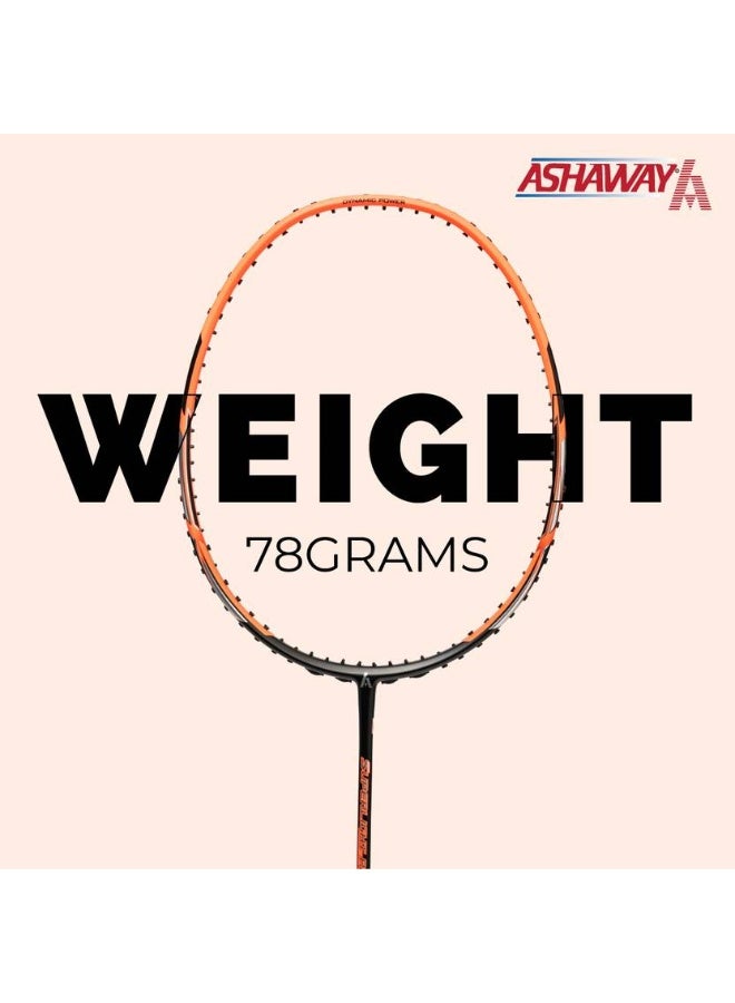 ASHAWAY ASHAWAY SUPER LIGHT PRO 9 Orange, Green Unstrung Badminton Racquet  (Pack of: 1, 78 g)  - Image 4
