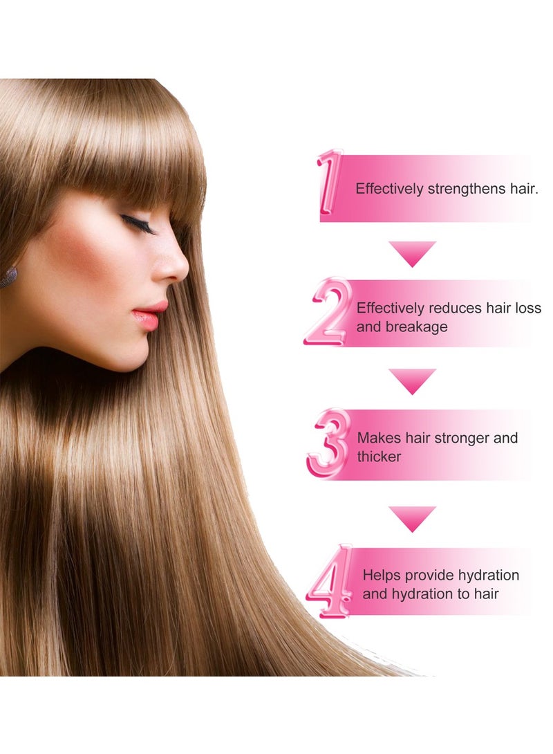 HOEGOA Moroccan Hair Essential Oil, Plant Extract Hair Oil, Extra Penetrating Oil, Dry And Coarse Hair Types, 70 ml - Image 3