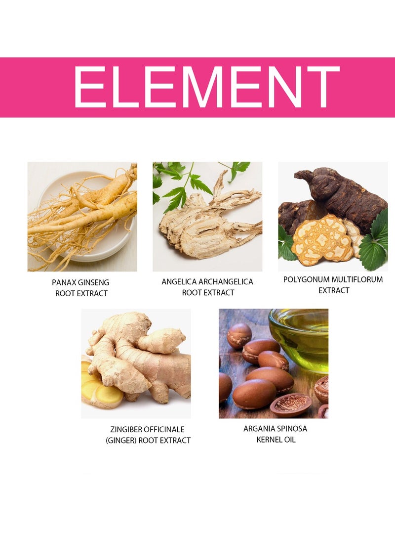 HOEGOA Moroccan Hair Essential Oil, Plant Extract Hair Oil, Extra Penetrating Oil, Dry And Coarse Hair Types, 70 ml - Image 4