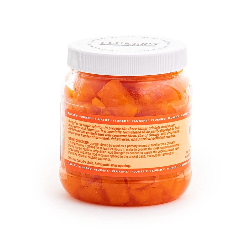 Fluker's Orange Cube Complete Cricket Diet, Gut Load Food for Feeder Insects and Live Crickets, Provides Vitamins, Minerals, and Hydration, 6 oz - Image 3