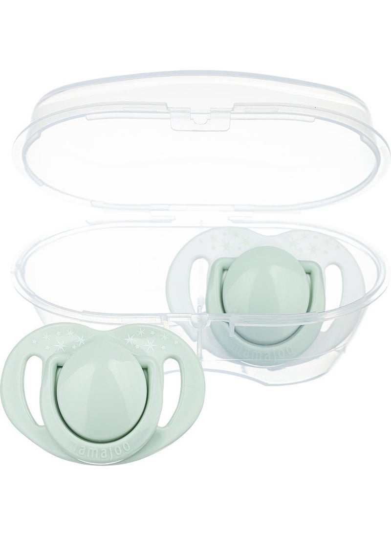 Sterilization & Storage Box Silicone Orthodontic Double Pacifier Powder Green / 6 Months + - pzsku/Z208FAB9658B7B01CCD39Z/45/_/1725722952/d2004cad-cf2f-49d0-9a99-559c6e20cca9