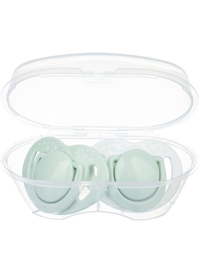 Sterilization & Storage Box Silicone Orthodontic Double Pacifier Powder Green / 6 Months + - pzsku/Z208FAB9658B7B01CCD39Z/45/_/1725723033/0e4b8430-b188-45c8-9817-98af9cde5065