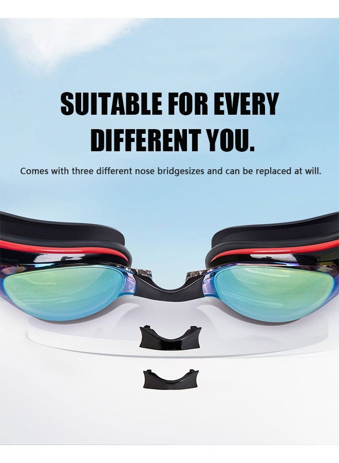 Beyond 5-In-1 Swim Goggles And Cap Set Anti Fog Swimming Glasses for Adult (BlacK) - Image 5