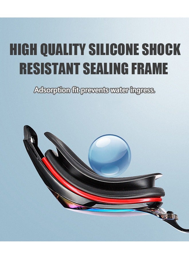 Beyond 5-In-1 Swim Goggles And Cap Set Anti Fog Swimming Glasses for Adult (BlacK) - Image 3