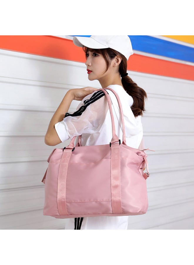 Nylon Women's Bag Travel Big Bag 2022 OxFord Cloth Middle-aged Mother Bag Canvas Shoulder Crossbody Handbag-Color:Black 8626 Waterproof OxFord Cloth Big Bag  - Image 3