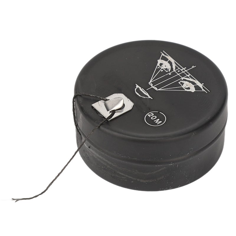 65.6ft Pre Inked Brow Mapping String Professional Beauty Salon Makeup Microblading Marking Thread Black - Image 2