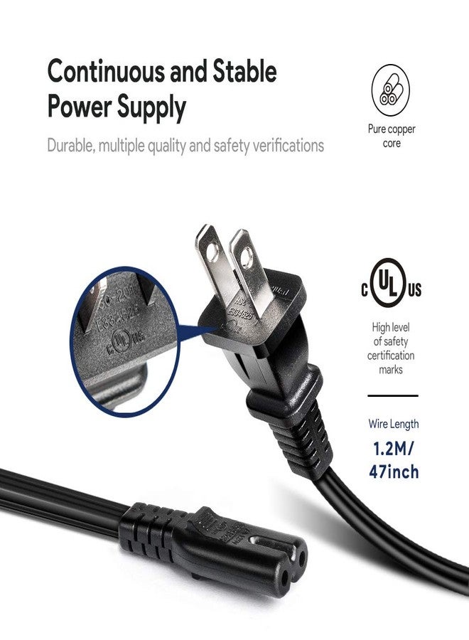 HKY 80W AC Adapter Replacement Dreamstation Power Cord for DreamStation & DreamStation 2 Series CPAP/BiPAP Advanced DS500 DS700 ST30 ST25 System One 60 12V 6.67A Philips Respironics Power Cord Supply - Image 5