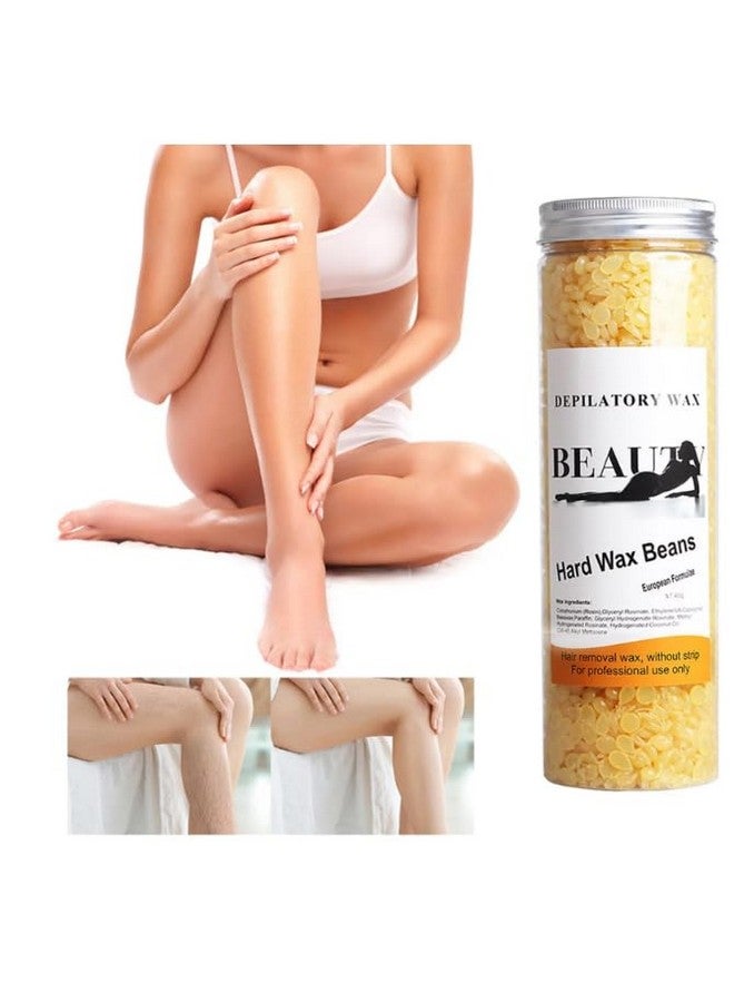 SKINPLUS حبوب شمع إزالة الشعر القاسي SKINPLUS 400 جرام (أصفر) - Image 3
