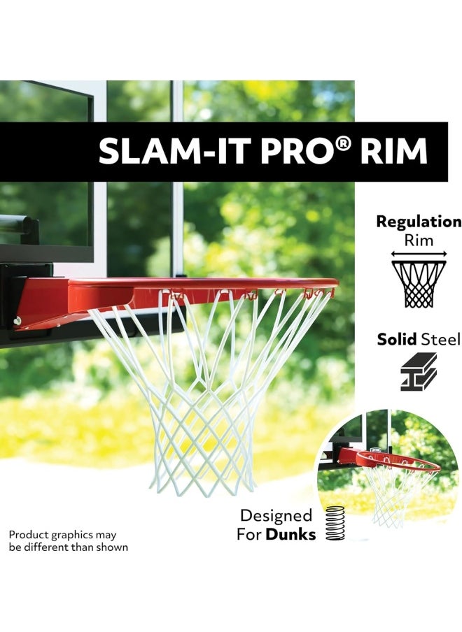 Lifetime - Steel Framed Portable Basketball System, 54 Inch - Image 1