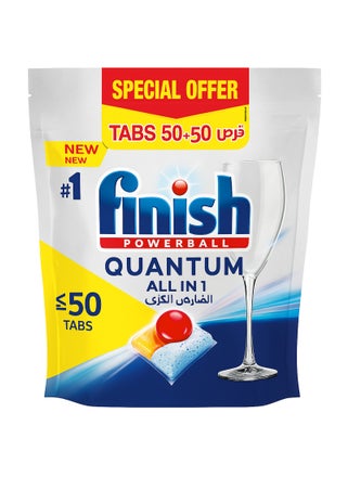 Powerball Quantum Dishwasher Detergent Lemon Sparkle All in One 2 x 50 Tabs - pzsku/Z20901A8DD684F00CD10AZ/45/1750078922/05ec1fc9-7c37-49e7-bdfa-cdc4389cb0ea