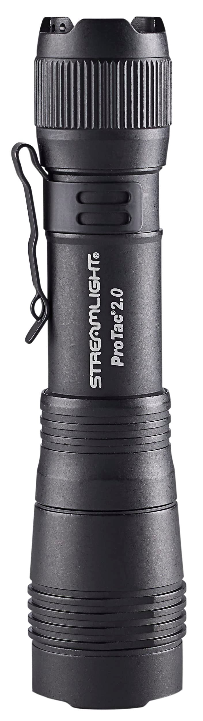 Streamlight 89000 ProTac 2.0 2000-Lumen 17300-Candela Rechargeable Tactical LED Flashlight with USB C Cable, and Holster, Box, Black - Image 4