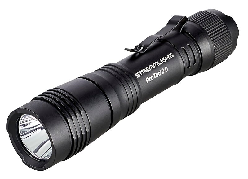 Streamlight 89000 ProTac 2.0 2000-Lumen 17300-Candela Rechargeable Tactical LED Flashlight with USB C Cable, and Holster, Box, Black - Image 2