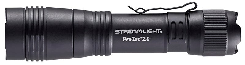 Streamlight 89000 ProTac 2.0 2000-Lumen 17300-Candela Rechargeable Tactical LED Flashlight with USB C Cable, and Holster, Box, Black - Image 3