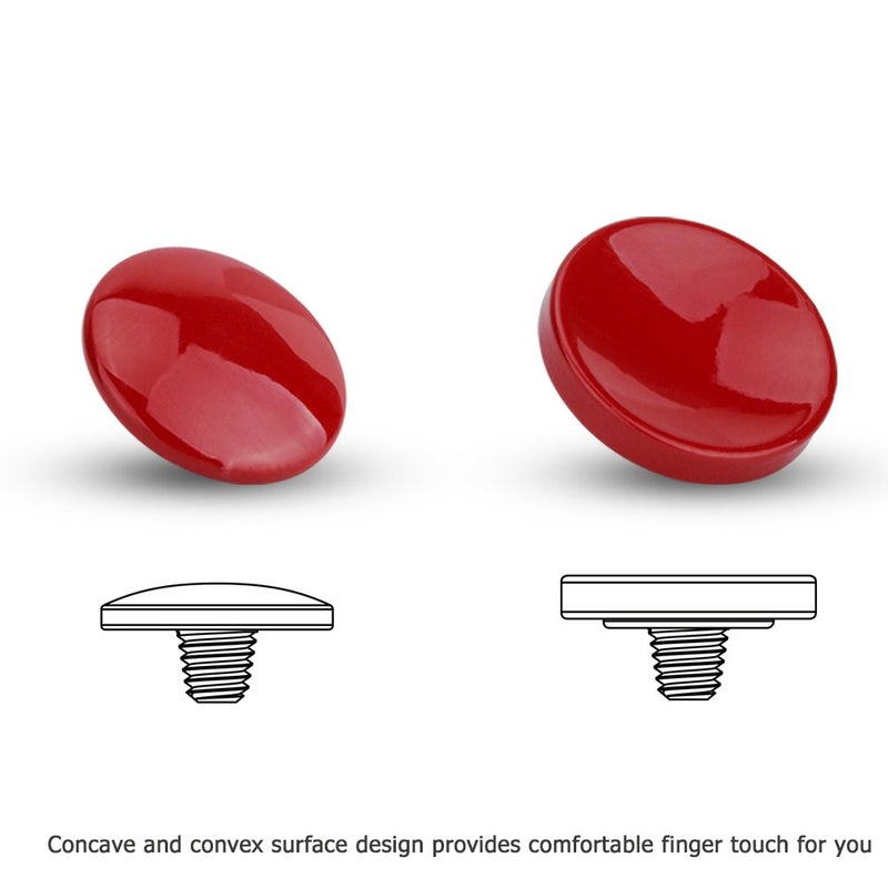 JJC 2-Pack Camera Soft Shutter Release Button for Fuji Fujifilm X-E5 X-M5 X-T50 X-T30 III II XT30 X-T20 X Half X100VI X100V X100F X-T4 X-T3 X-E4 X-PRO3, Nikon Zf, Leica Q3, Sony RX10 II III IV & More - Image 2