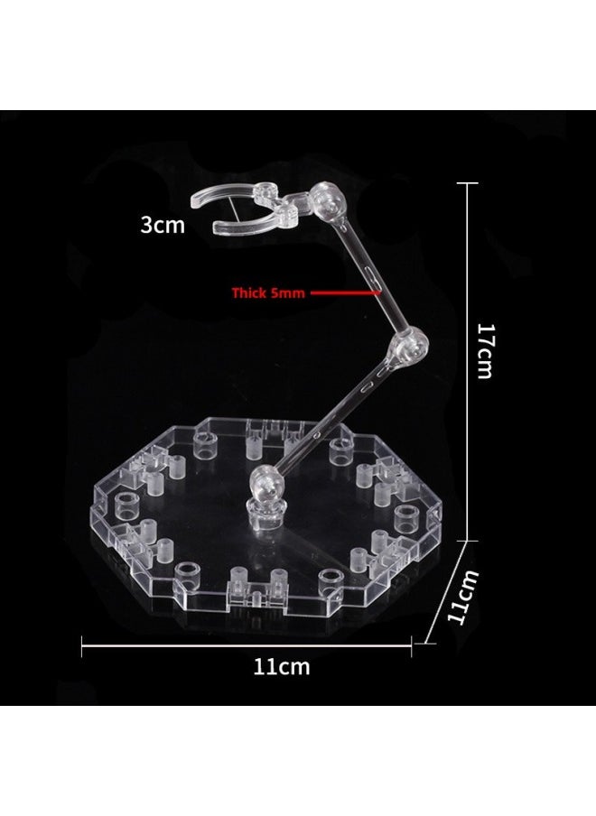 Generic - Q Version Of The Animation Hand Stand BB Model Display Stand Base SD 1/144 Gundam Toy Hand Around-Color:Transparent - Image 1