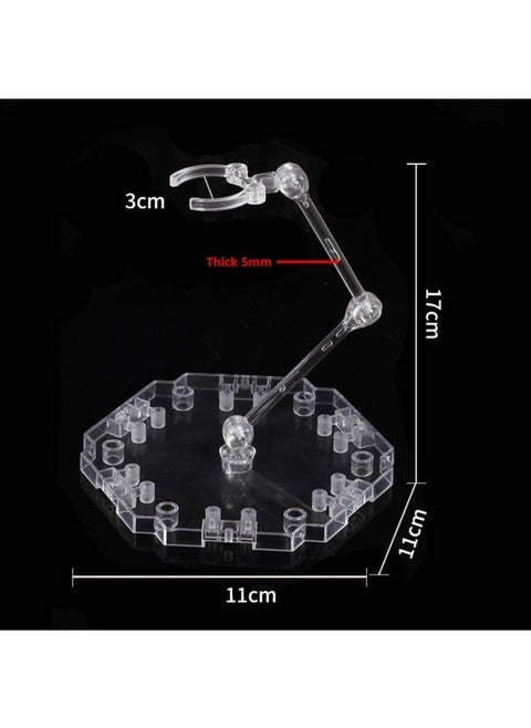 Q Version Of The Animation Hand Stand BB Model Display Stand Base SD 1/144 Gundam Toy Hand Around-Color:Transparent