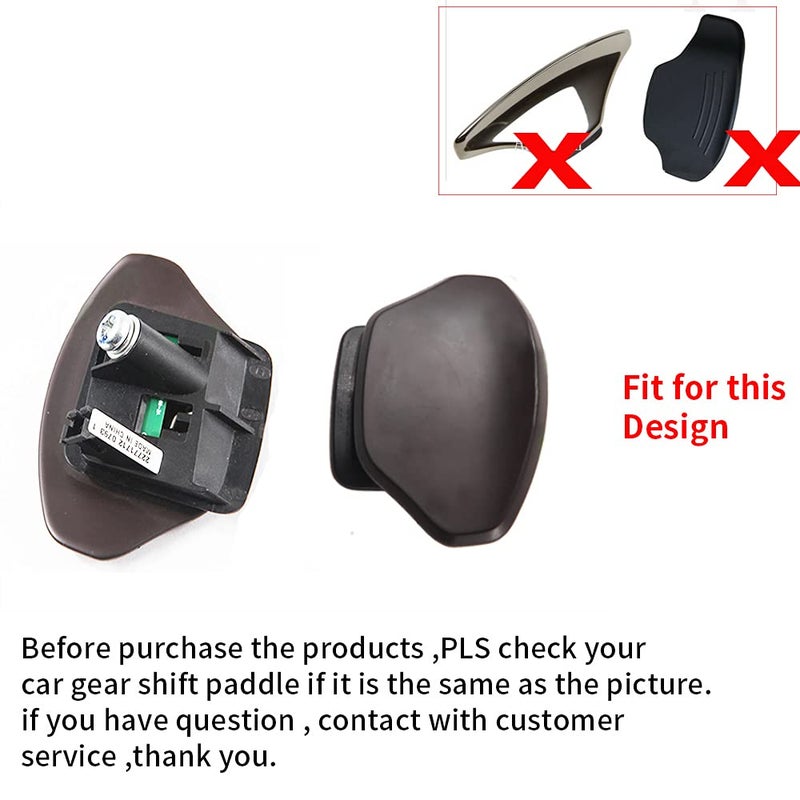 Blue CNC Billet Aluminum Steering Wheel Paddle Shifter Extensions Compatible with 2013 2019 Cadillac XTS - Image 3