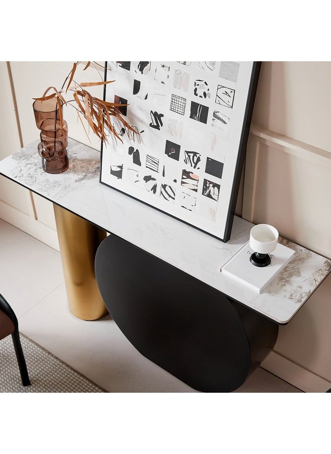 Home Box - Bassett Sintered Stone Console Table 35 x 80 x 140 cm - Image 1