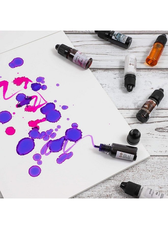 Bright Creations Alcohol Ink Pad Art Paper (8.5 X 11 Inches, 25 Sheets) - Image 1